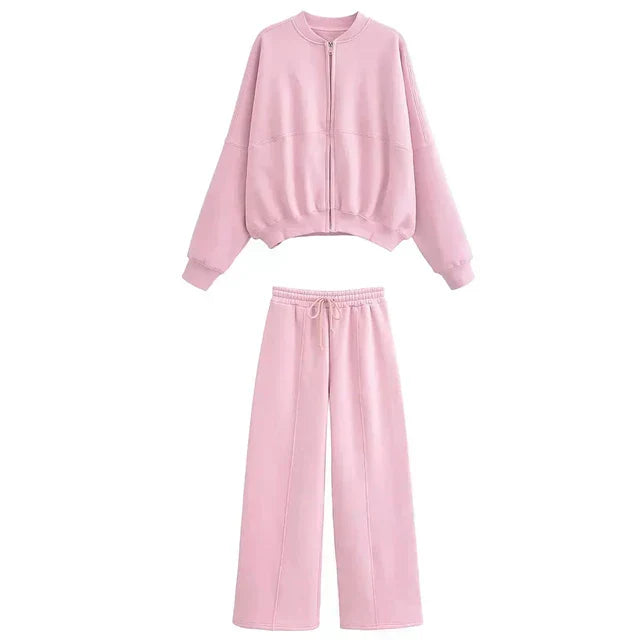 Sandrine - Trendy Bomber Set