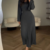 Lubberta™ | Elegante Gebreide Maxi Jurk