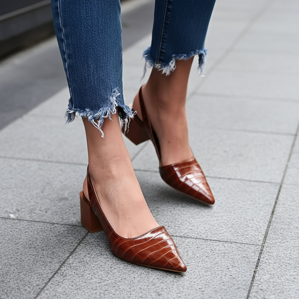 Babette - Orthopedische schoenen met hak