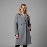 Vanderleia – Klassieke wollen jas