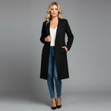 Vanderleia – Klassieke wollen jas