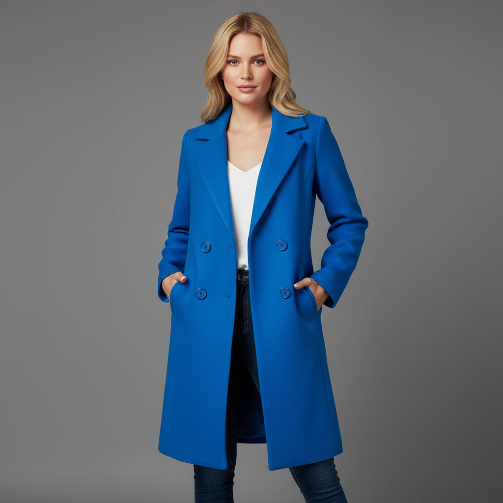 Vanderleia – Klassieke wollen jas