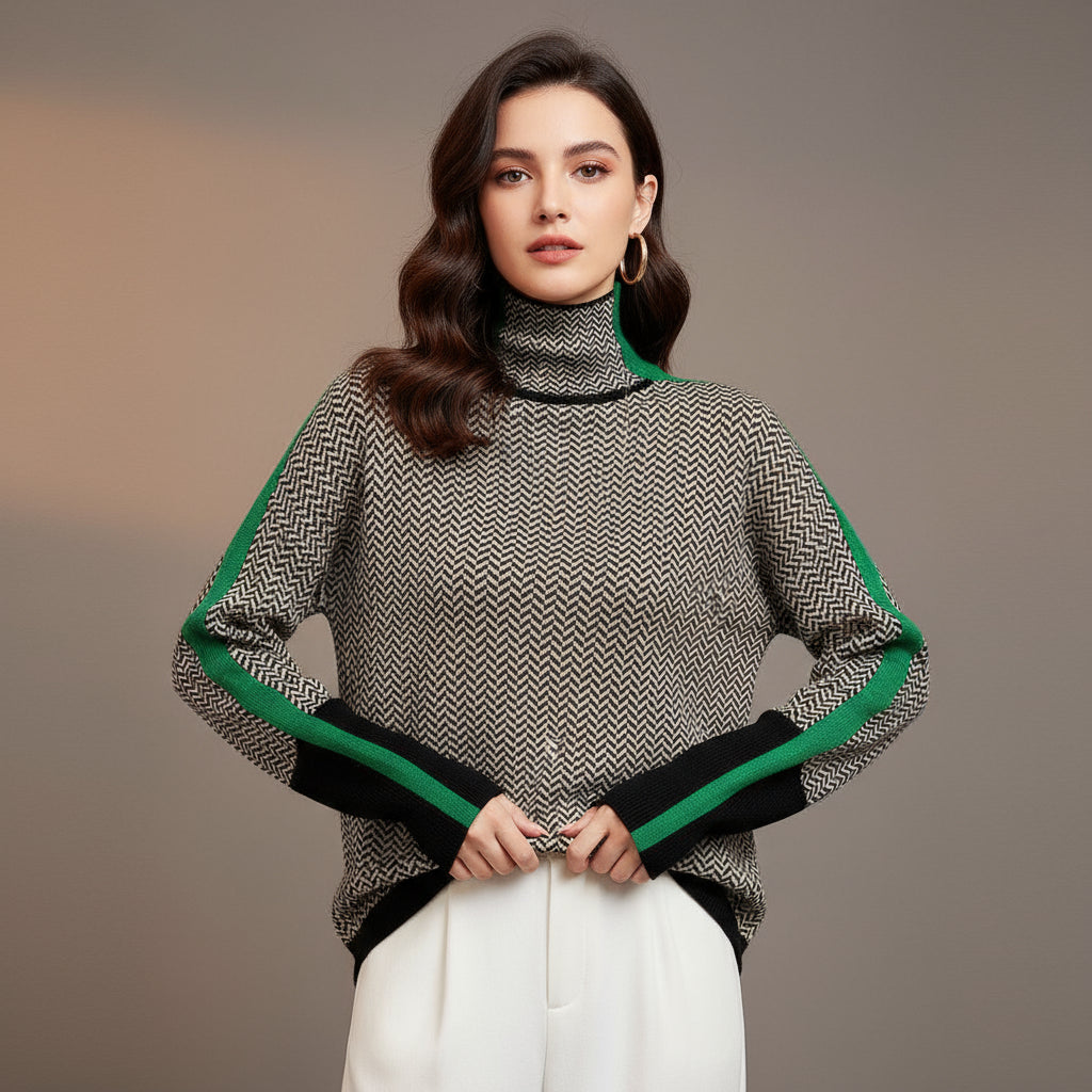 Antje - Herringbone Luxe coltrui