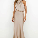 Cedra™ | Elegante Zijden Jurk