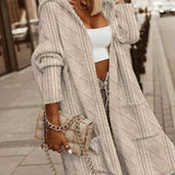 SIENNA – TRENDY GEBREIDE CARDIGAN MET CAPUCHON