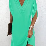 Wendelina™ | Elegante Jurk met V-Hals